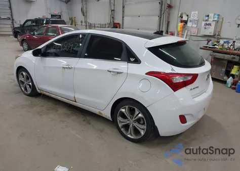 2013 Hyundai Elantra Gt Base W/Blue z USA, uszkodzony, nr VIN KMHD35LE2DU036649